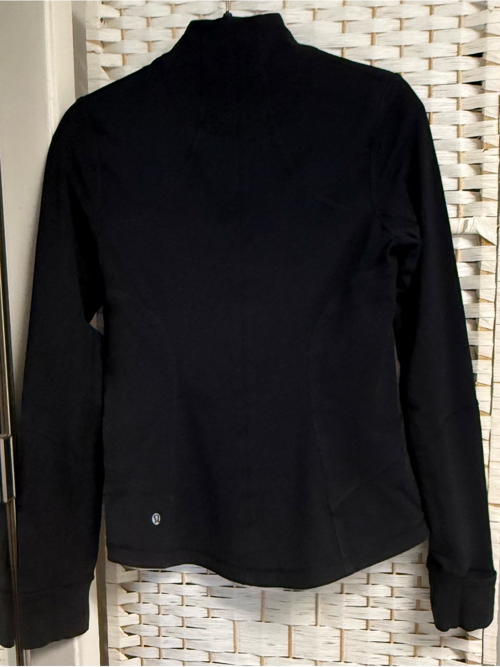 lululemon athletica Women's Black Utility Jacket with High Collar Size 8